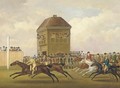 Sir H.T. Vane's Hambletonian beating Mr. Cookson's Diamond in the Match for 3,000 Guineas, Beacon Course, Newmarket Craven Meeting, 1799 - (after) John Nost Sartorius
