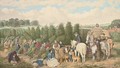 The hop pickers - (after) John Frederick Herring