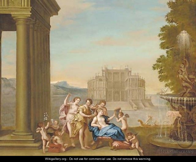 The Toilet of Venus - (after) Francesco Albani