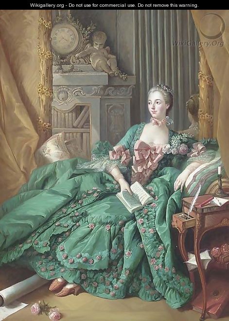 Madame de Pompadour - (after) Francois Boucher