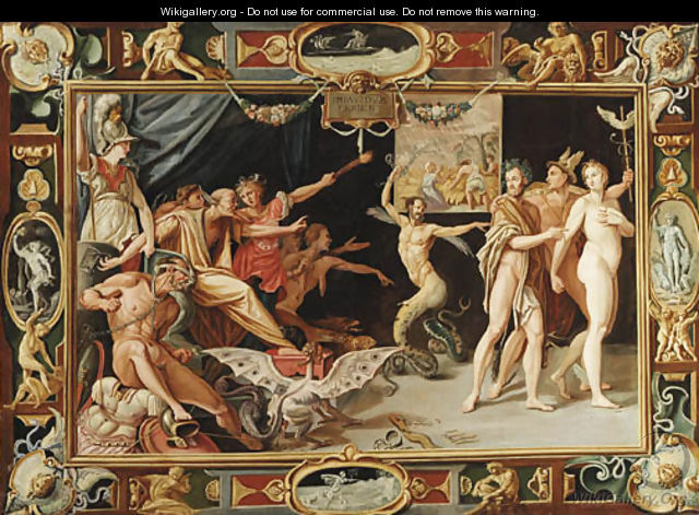 The Calumny of Apelles - (after) Federico Zuccaro