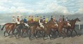 Leading Jockey's of their day, by E. G. Hester - George Veal