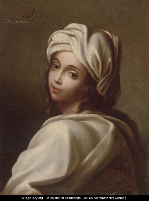 Portrait of a girl 3 - (after) Guido Reni