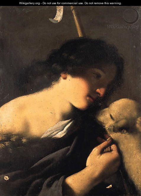 Saint John the Baptist 2 - Giovanni Francesco Guercino (BARBIERI)
