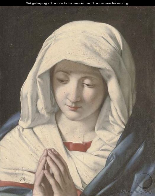 The Virgin at Prayer - (after) Giovanni Baptista Salvi, Called Sasseferroto