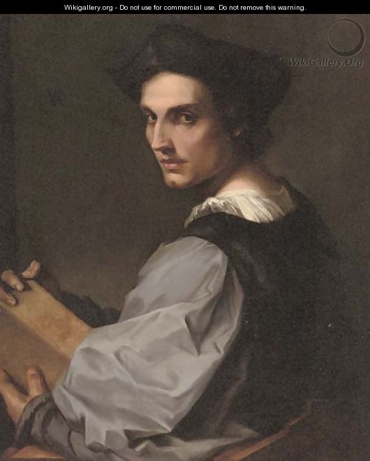 Self-portrait of the artist - (after) Andrea Del Sarto