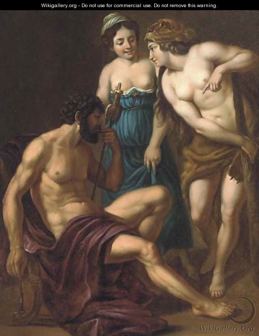 Hercules and Omphale - (after) Alessandro Turchi