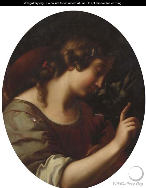 The Angel of the Annunciation 2 - (after) Carlo Dolci