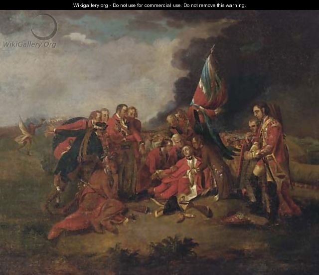 The death of General Wolfe - (after) Benjamin West