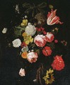 A swag of tulips - (after) Cornelis De Heem