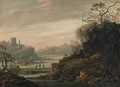 An extensive River Landscape - Adriaen Bloemaert