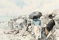 Une plage bourgeoise - Adrien Emmanuel Marie