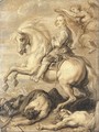 Equestrian portrait of Cardinal Infante Ferdinand of Austria (1609-1641) - Abraham Jansz. van Diepenbeeck