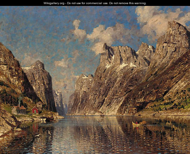 A Norwegian fjord 2 - Adelsteen Normann