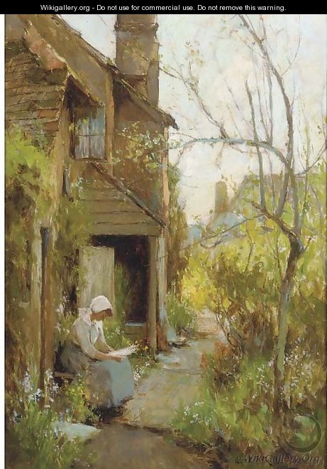 A Shere cottage, Surrey - Adam Edwin Proctor