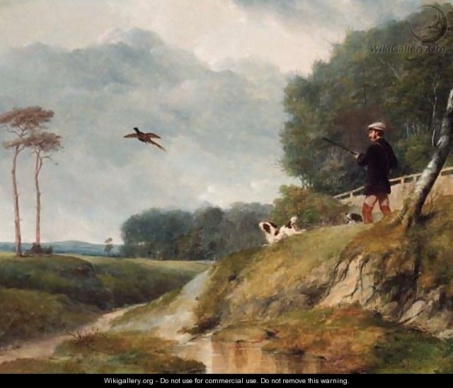 The Pheasant Shoot - Abraham and Webster, Thomas Cooper