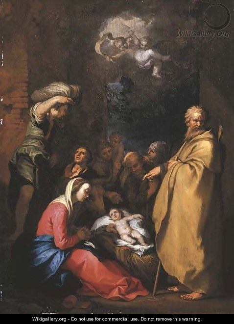 The Adoration of the Shepherds - Abraham Bloemaert