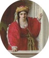 Juliet at her balcony - Abraham Solomon