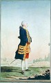 Francois-Xavier-Auguste de Saxe (1730-1806) Count of Lusace - Louis (Carrogis) de Carmontelle