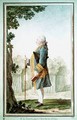 Monsieur de Bonneval, Butler to Louis Philippe d'Orleans - Louis (Carrogis) de Carmontelle