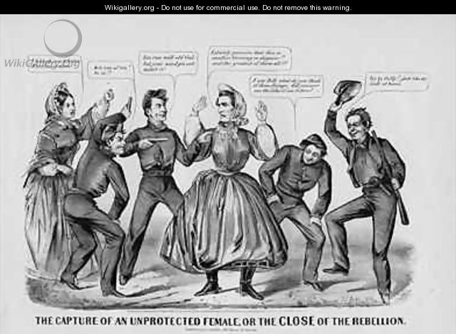 The capture of an unprotected female, or, The close of the Rebellion - John Cameron