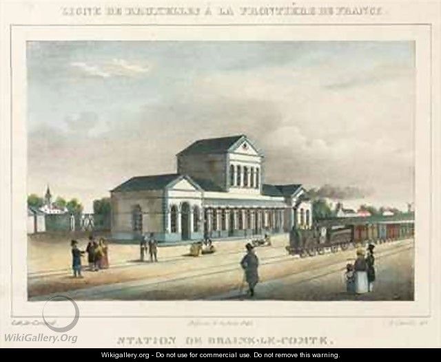 Braine-le-Comte Station Belgium - (after) Canelle, A.