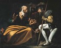 The Denial of St. Peter - (after) Caravaggio