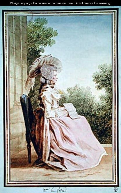 Madame Lefevre - Louis (Carrogis) de Carmontelle
