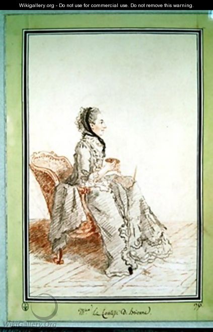 La comtesse de Brionne - Louis (Carrogis) de Carmontelle