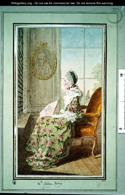 Mademoiselle Delsay Valory or de Lece Valori - Louis (Carrogis) de Carmontelle