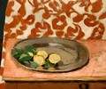 Lemons on a Pewter Plate - Henri Matisse