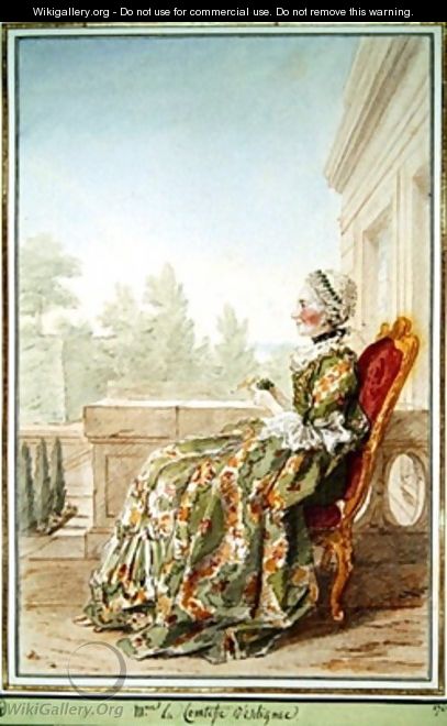 Therese Marguerite Chevalier de Montigny Comtesse dEsclignac - Louis (Carrogis) de Carmontelle