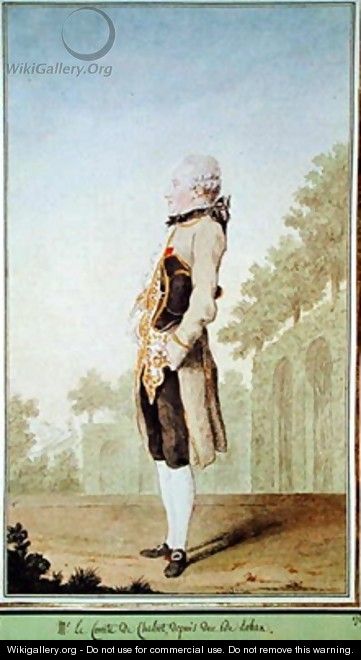 Louis Antoine Auguste 1733-1807 Comte de Chabot and Duc de Rohan - Louis (Carrogis) de Carmontelle