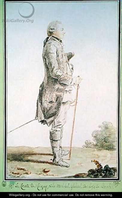 Le Comte de Coigny 1740-1817 - Louis (Carrogis) de Carmontelle