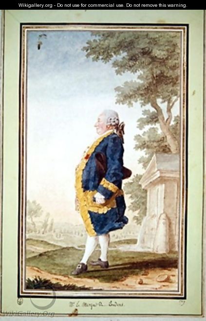 Le Marquis de Poudeux - Louis (Carrogis) de Carmontelle