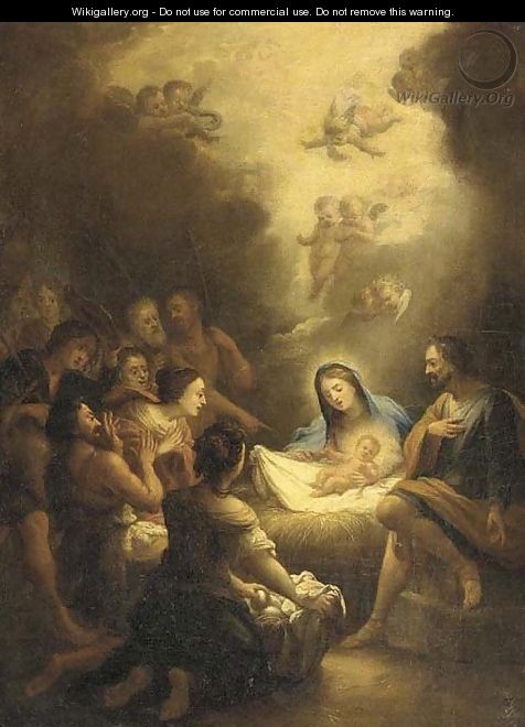 The Adoration of the Shepherds - (after) Ignazio Stern