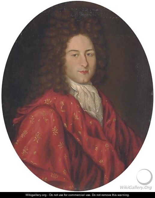 Portrait of a gentleman - (after) Hyacinthe Rigaud