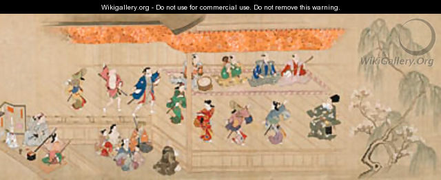 Scenes of Edo - (after) Hishikawa Moronobu
