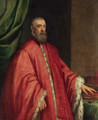 Portrait of a Venetian senator - (after) Jacopo Tintoretto (Robusti)