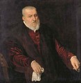 Portrait of a bearded gentleman - (after) Jacopo Tintoretto (Robusti)