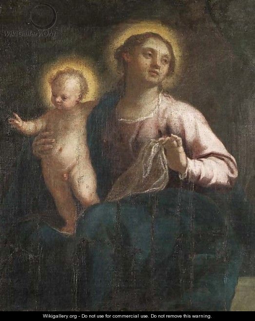 The Madonna and Child 2 - (after) Jacopo D