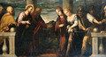 Christ and the Woman taken in Adultery - (after) Jacopo D'Antonio Negretti (see Palma Giovane)