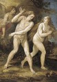 The Expulsion of Adam and Eve from the Garden of Eden - (after) Giuseppe (d'Arpino) Cesari (Cavaliere)