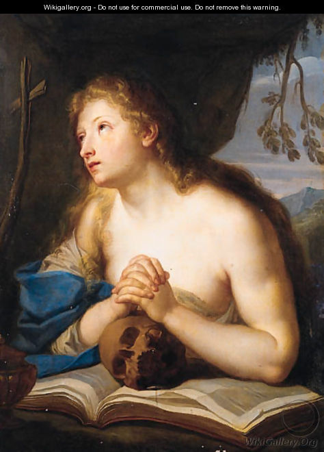 The Penitent Magdalen - (after) Giovanni Giuseppe Dal Sole