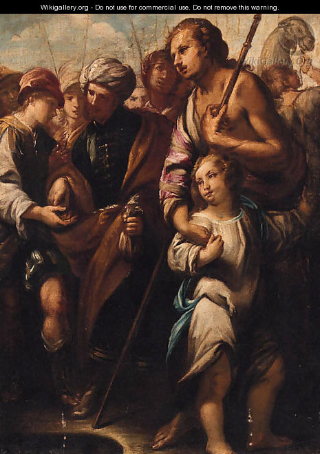 Joseph sold into slavery - (after) Giuseppe Nuvolone