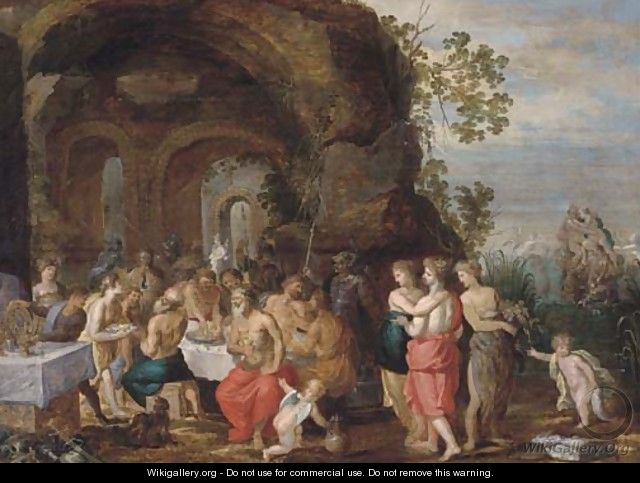 The Feast of Achelous - (after) Hendrik Van Balen, I