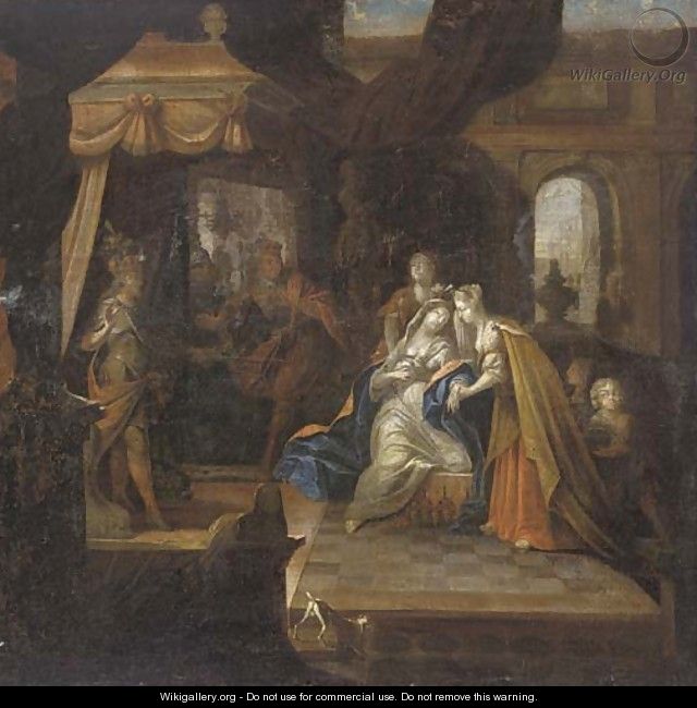 Esther and Ahasuerus - (after) Gerard De Lairesse