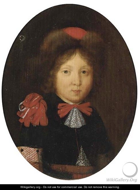 Portrait of a boy - (after) Gerard Ter Borch