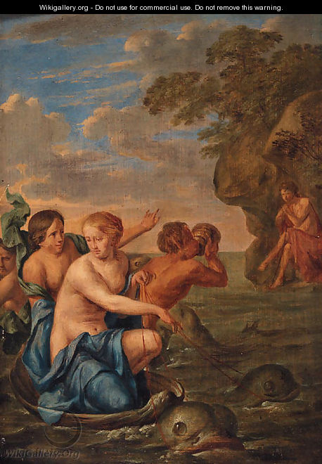 Galatea and Polyphemus - (after) Gerard The Elder Hoet