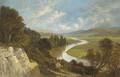 A sunlit river valley - (after) George Vicat Cole